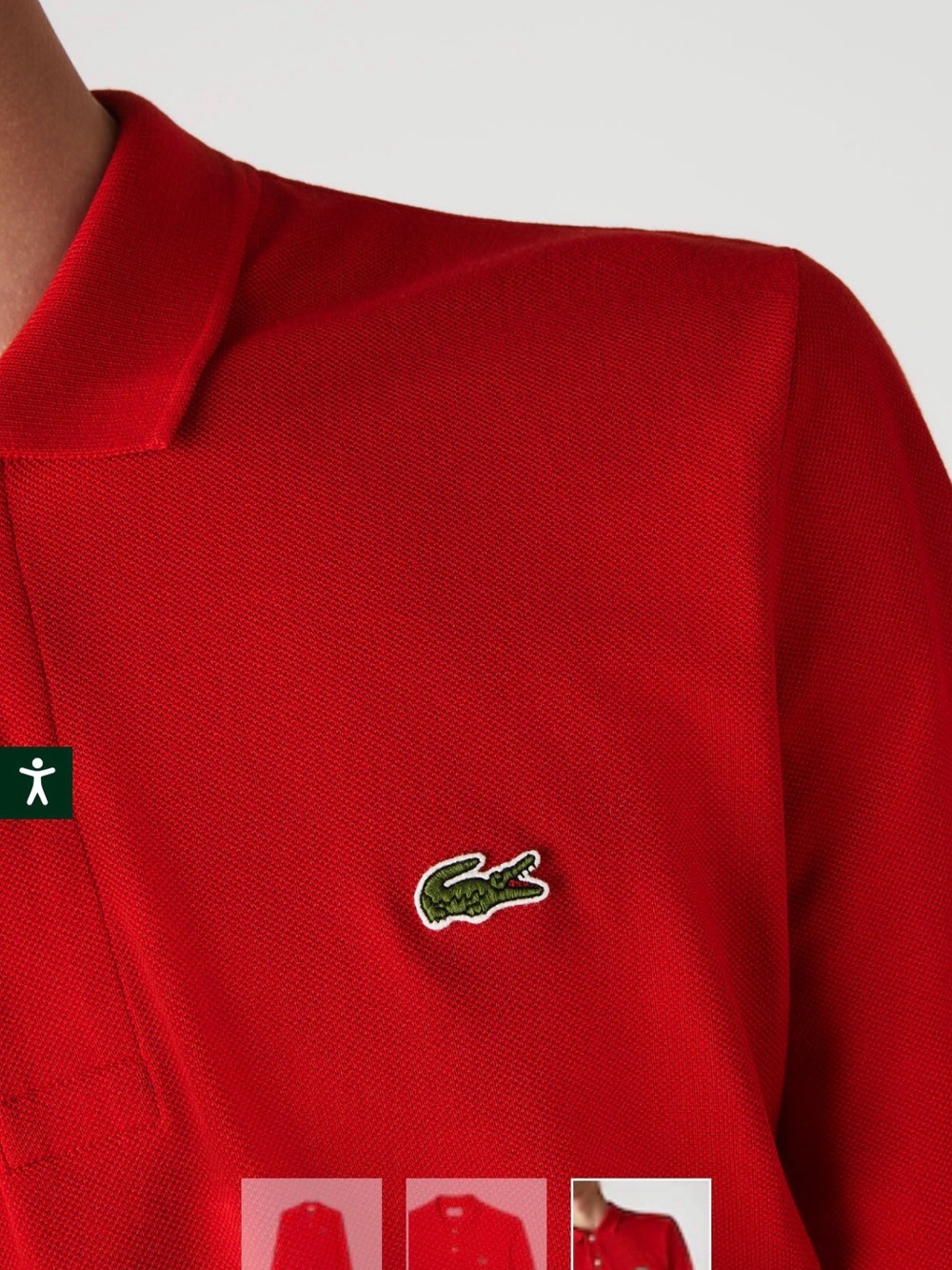 New with tags authentic Lacoste Classic Fit Long Sleeve Polo Shirt - Picture 13 of 16